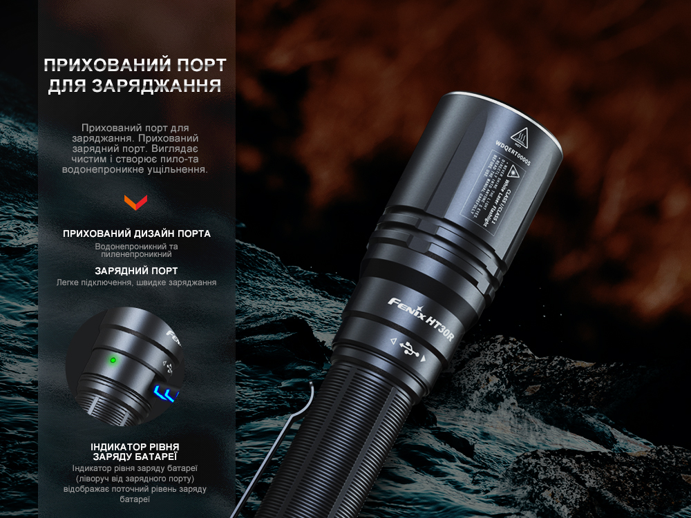 Ліхтар ручний лазерний Fenix HT30R - фото 15