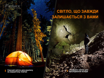 Фото Ліхтар ручний з автономним живленням Fenix E-STAR