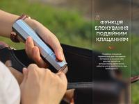 Ліхтар ручний Fenix E-CP блакитний E-CPblue - фото 13
