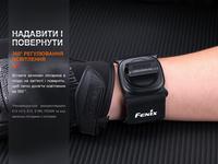 Тримач для ліхтаря на запястя Fenix ALW-01 - фото 7