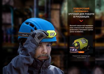 Фото Ліхтар налобний Fenix WH23R з безконтактним датчиком