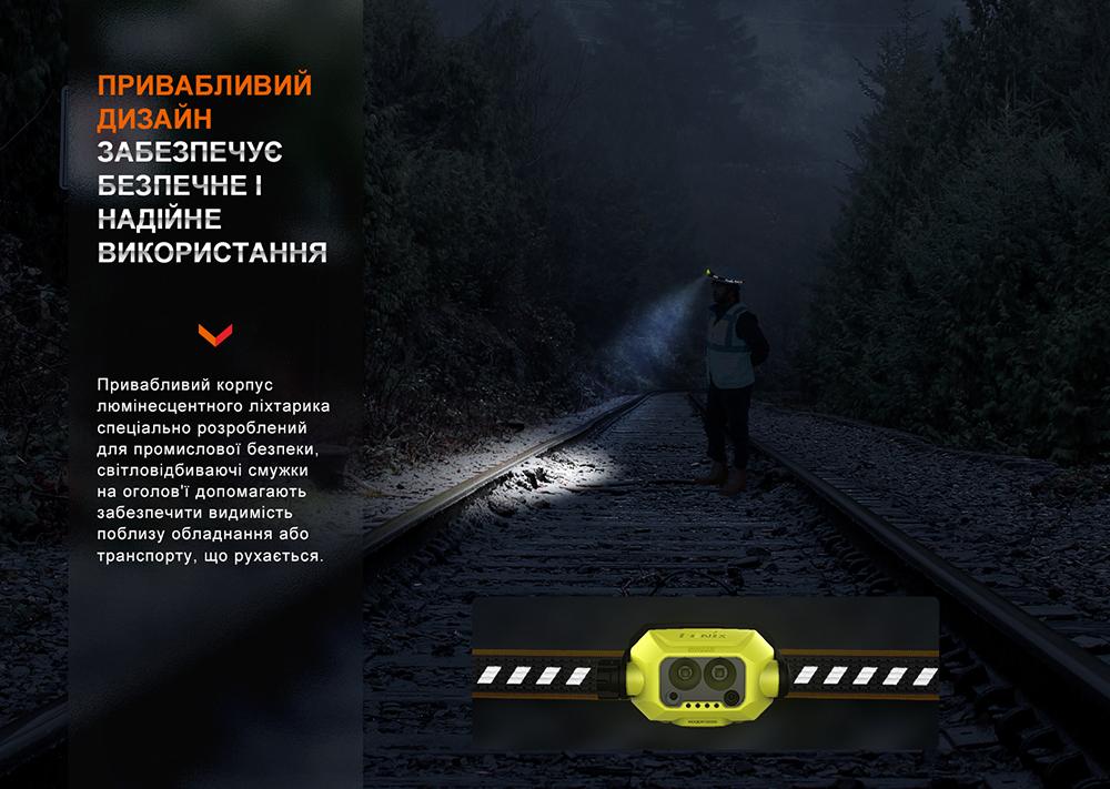 Ліхтар налобний Fenix WH23R з безконтактним датчиком - фото 8
