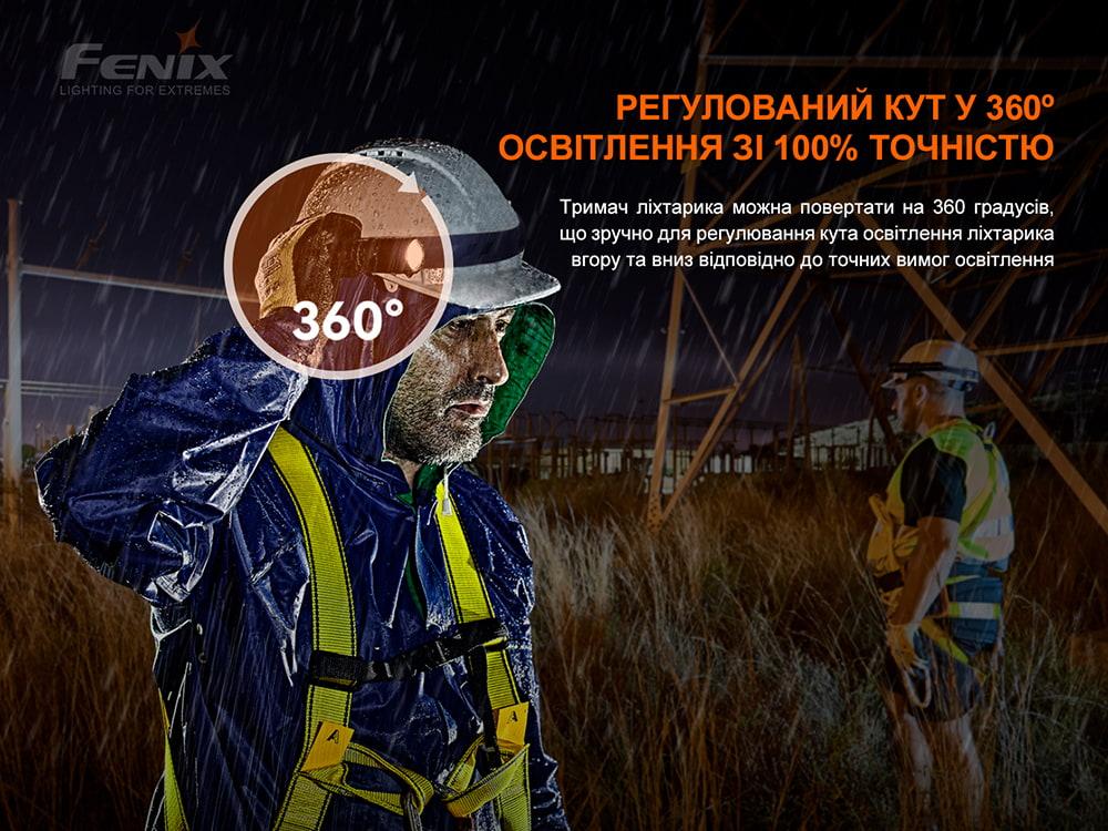 Універсальне кріплення на шолом з пов'язкою Fenix ALD-05 - фото 6