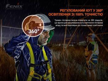 Фото Універсальне кріплення на шолом з пов'язкою Fenix ALD-05