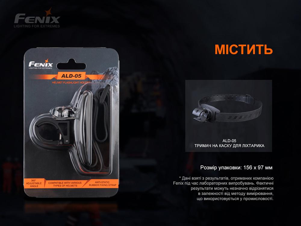 Універсальне кріплення на шолом з пов'язкою Fenix ALD-05 - фото 4