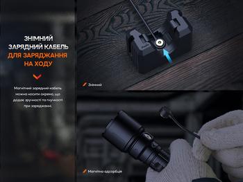 Фото Ліхтар професіональний Fenix WF26R з магнітною зарядкою
