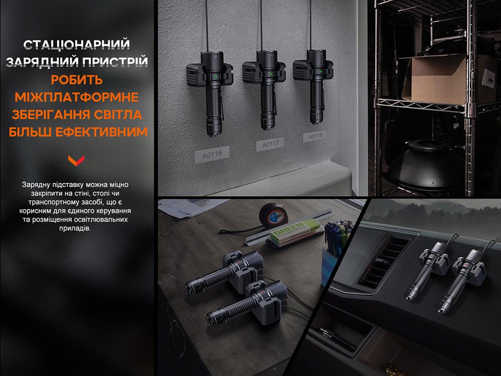 Ліхтар професіональний Fenix WF26R з магнітною зарядкою - фото 20