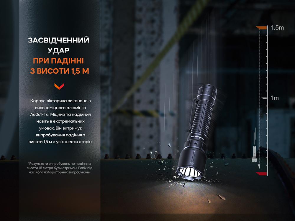 Ліхтар професіональний Fenix WF26R з магнітною зарядкою - фото 8