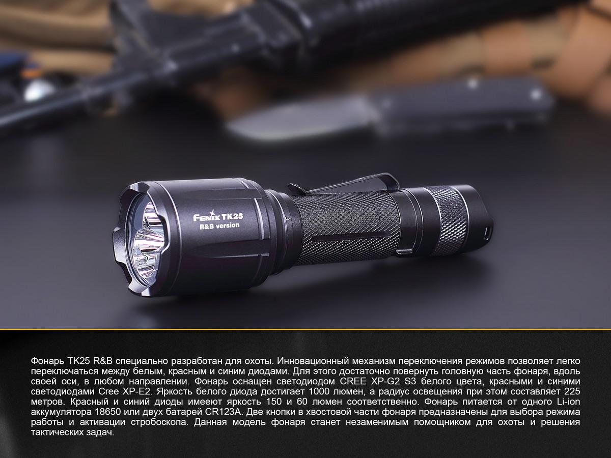 Ліхтар ручний Fenix TK25RB - фото 16