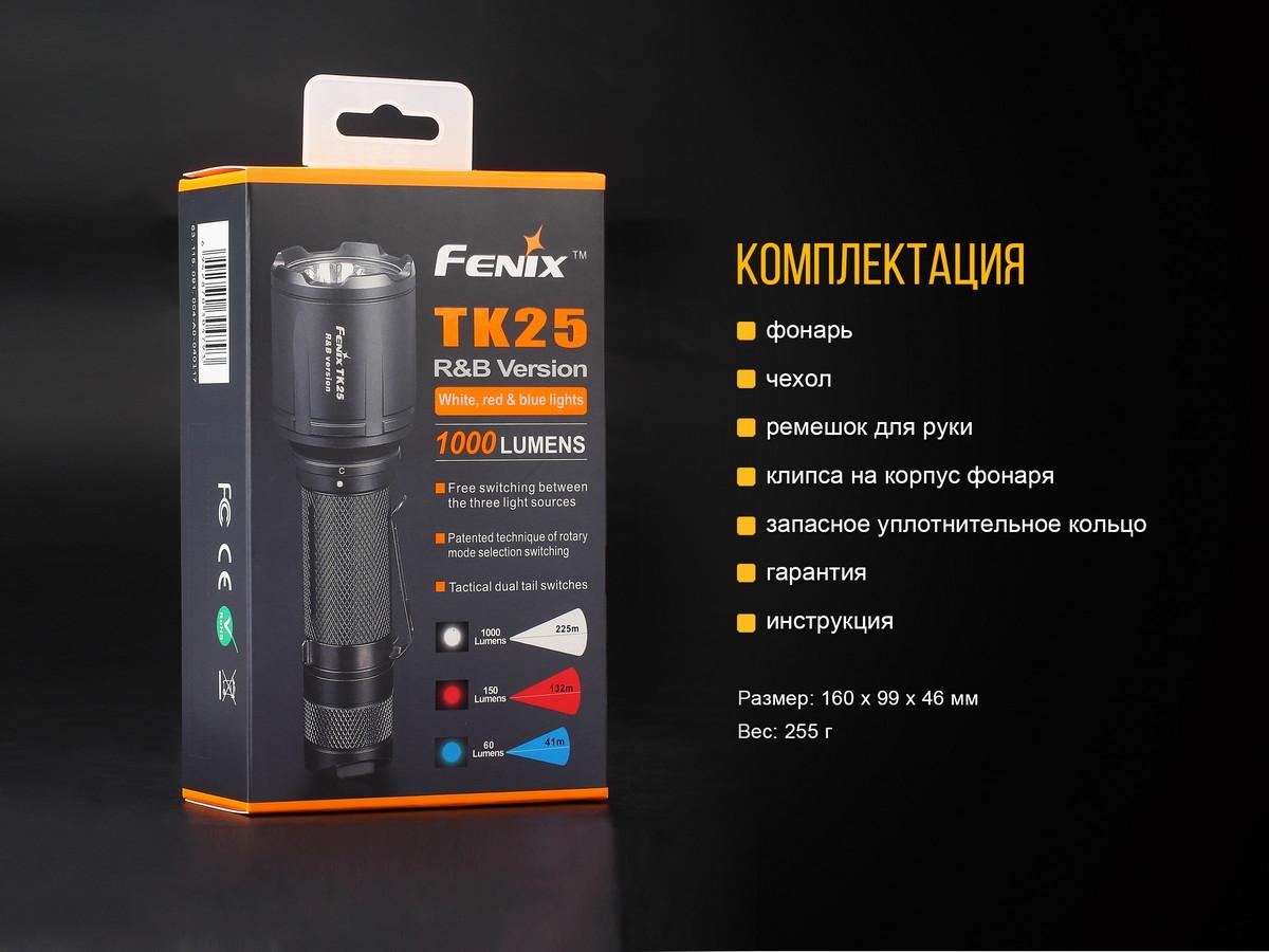 Ліхтар ручний Fenix TK25RB - фото 18