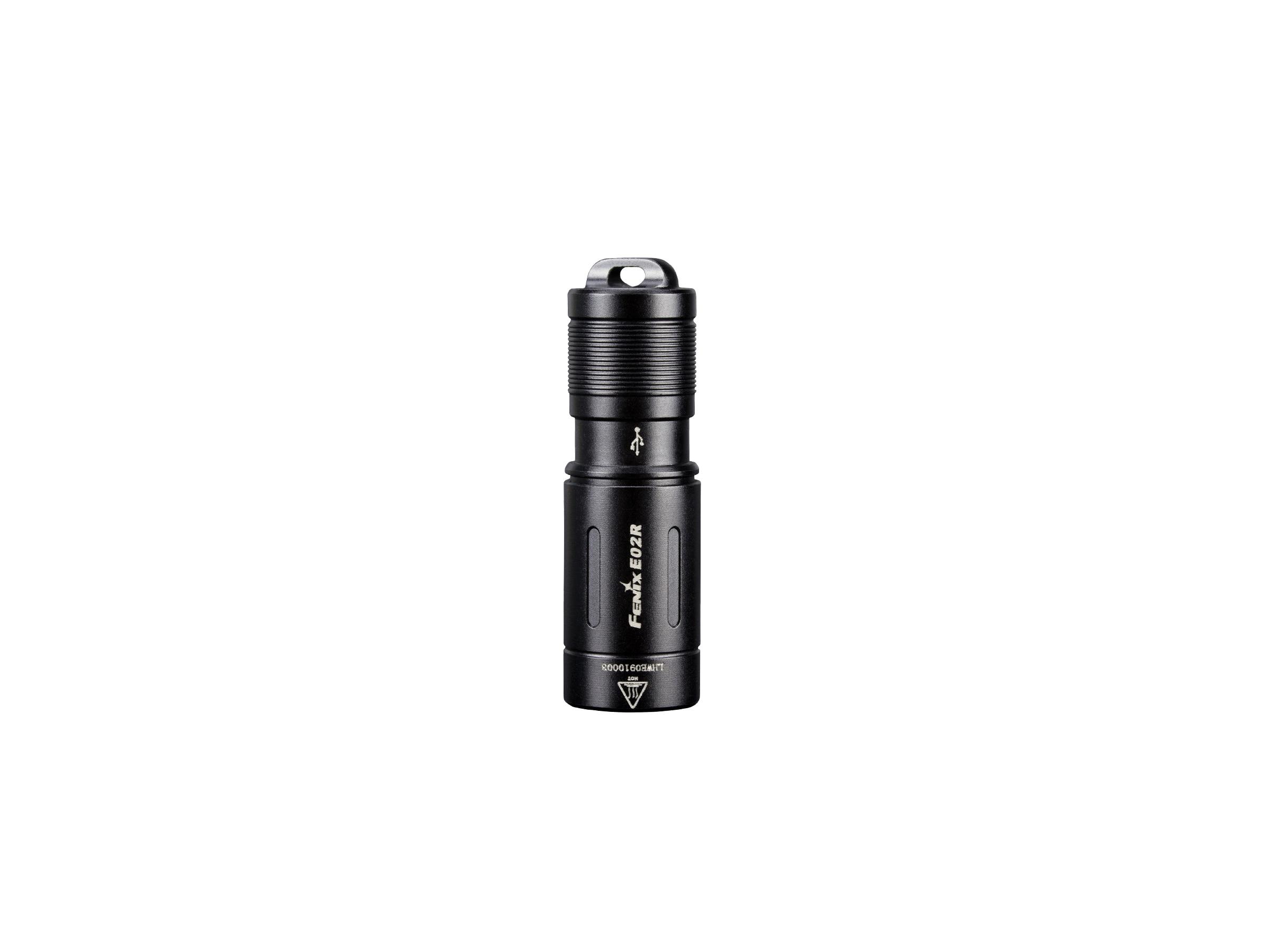 Комплект іх двух ліхтарів Fenix E02R чорних E02Rblk - фото 3