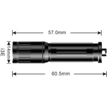 Фото Ліхтар-брелок Olight I3E EOS Black