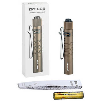 Фото Ліхтар Olight I3T EOS Desert Tan