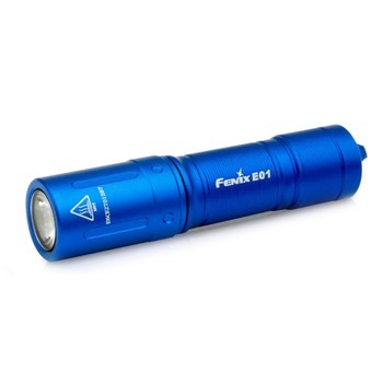 Фото Ліхтар ручний Fenix E01 V2.0 блакитний
