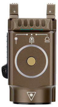 Фото Ліхтар Olight Baldr Mini RL Desert Tan червоний ЛЦУ