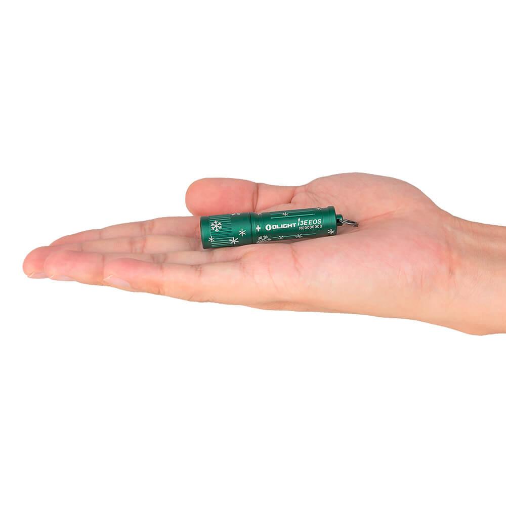 Ліхтар-брелок Olight I3E EOS Snowflake green - фото 5
