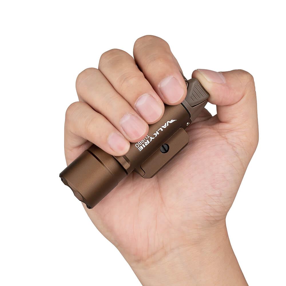 Ліхтар Olight Valkyrie Turbo Desert Tan (Lazer LEP, 250 люмен) - фото 2