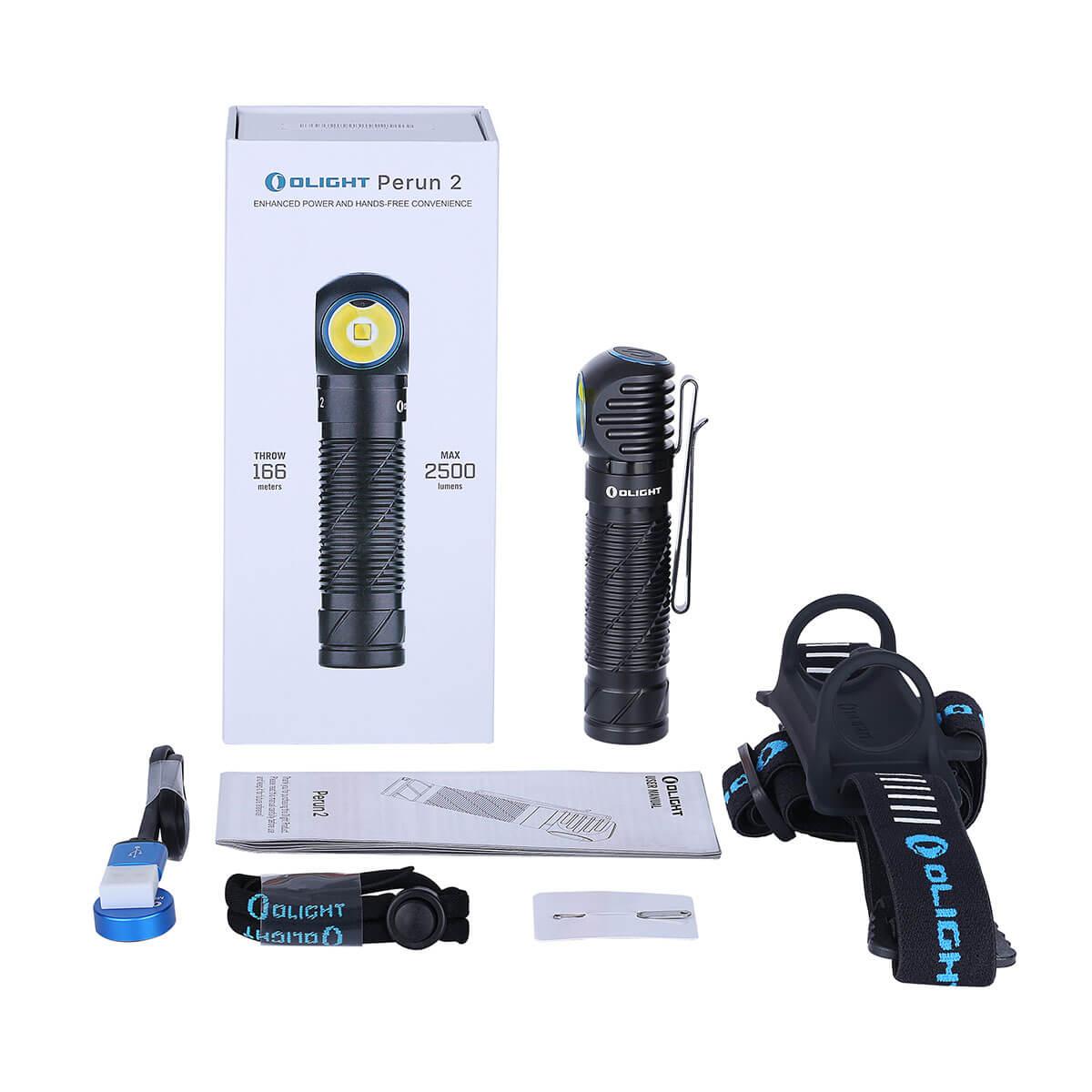 Ліхтар Olight Perun 2 Blue (Cree XH-P 50 CW, 2500 люмен) - фото 10