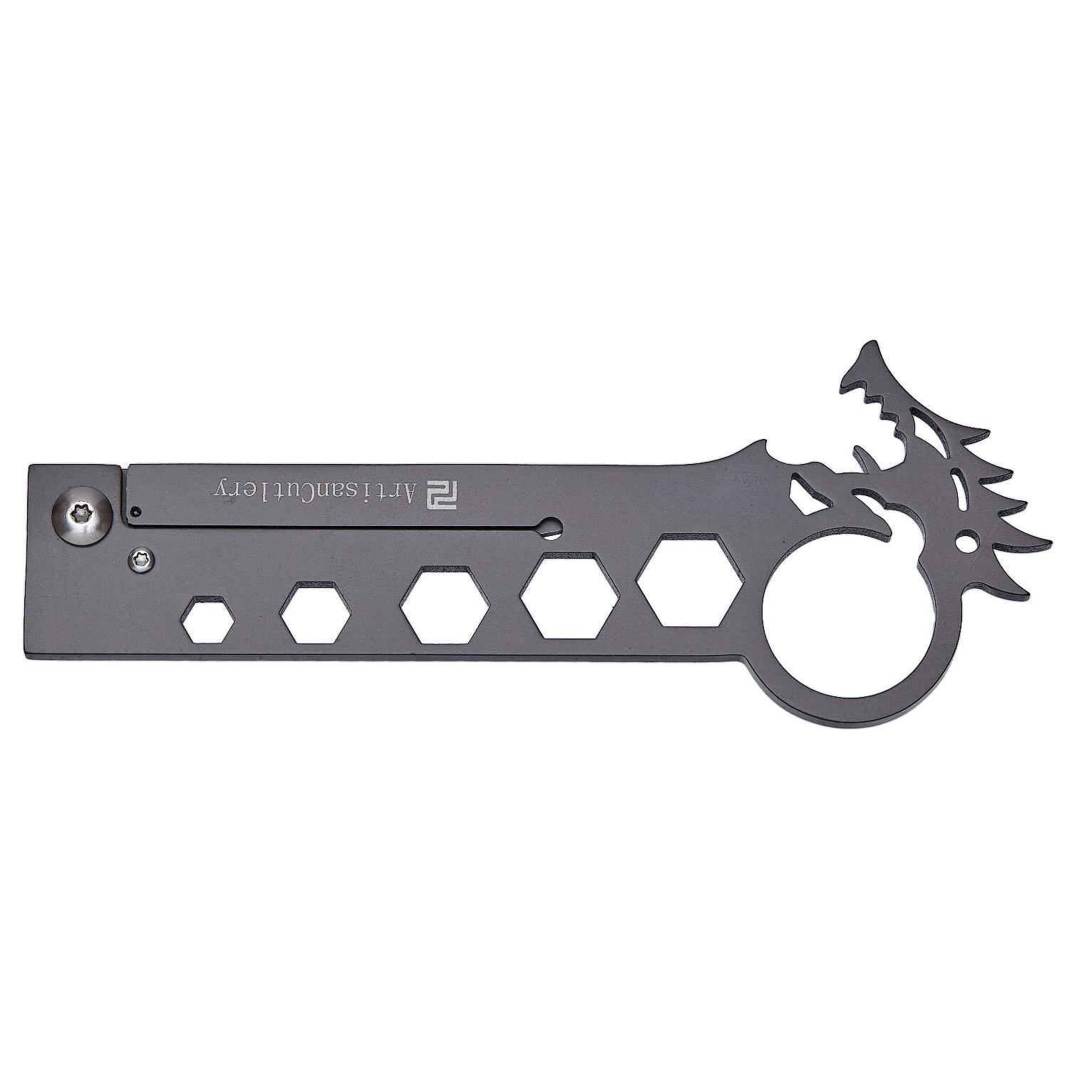 Ніж Artisan Dragon Grey AUS-8 1606-GY 2798.01.04 - фото 3
