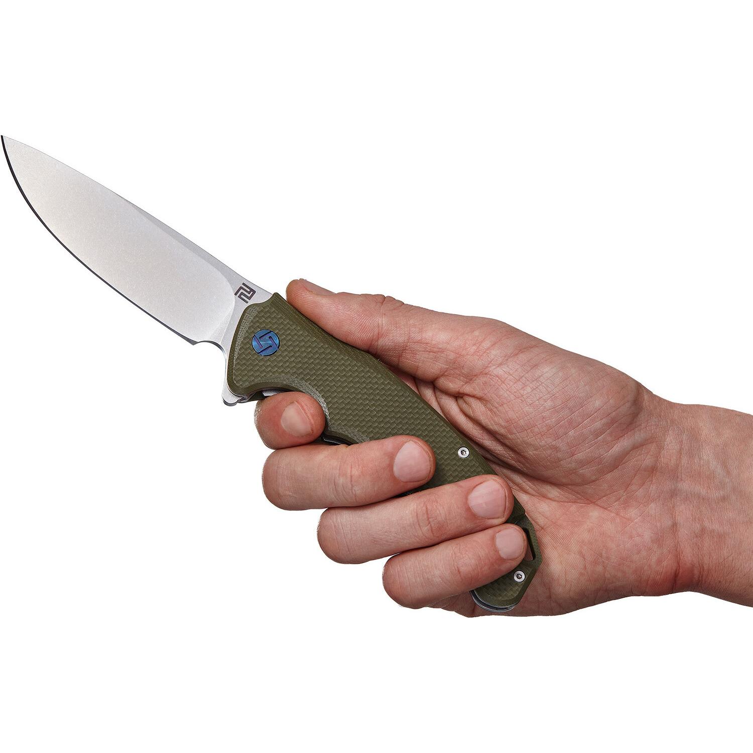 Ніж Artisan Tradition SW G10 Olive 1702P-GN 2798.01.11 - фото 4