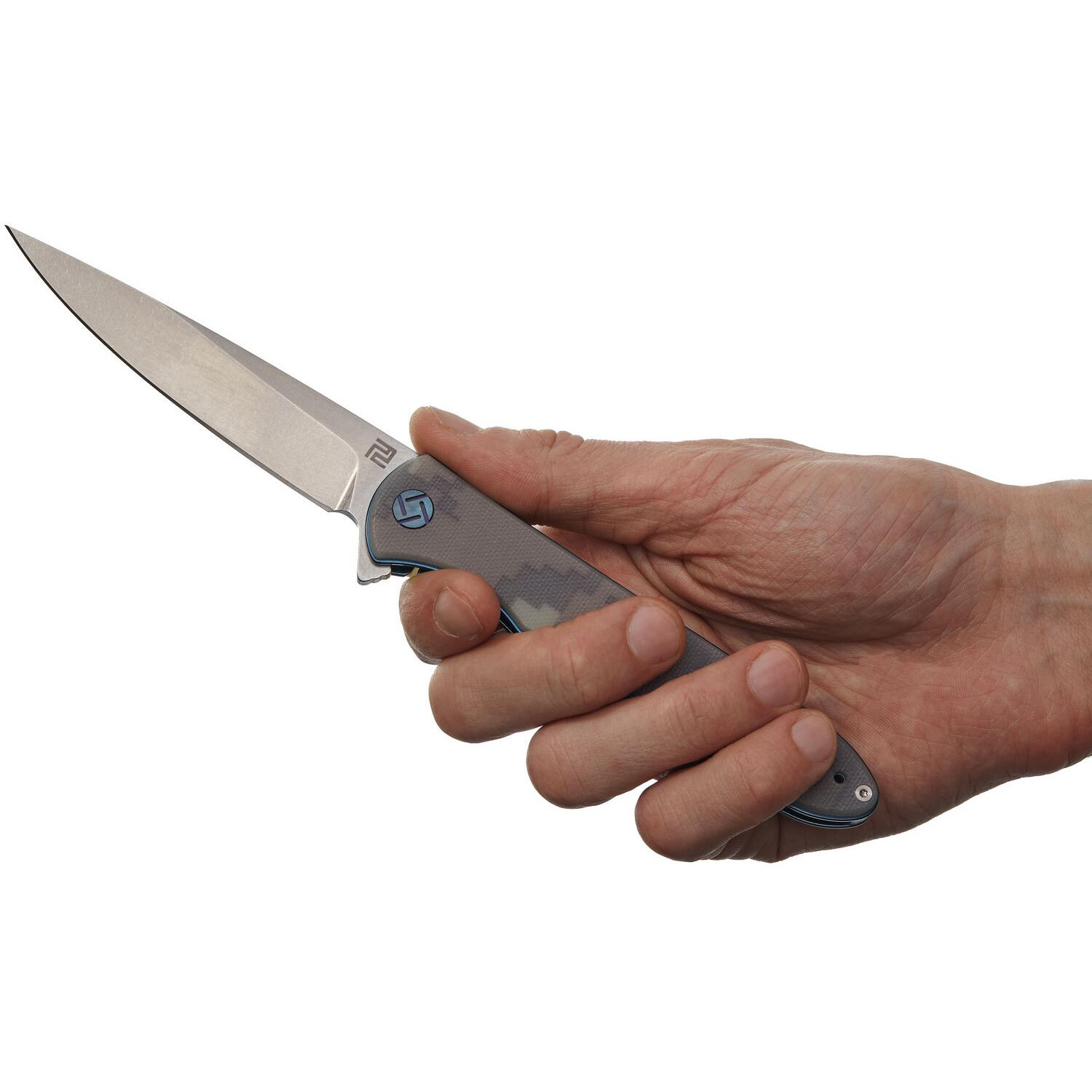 Ніж Artisan Shark Camo G10 1707P-CG 2798.01.25 - фото 4