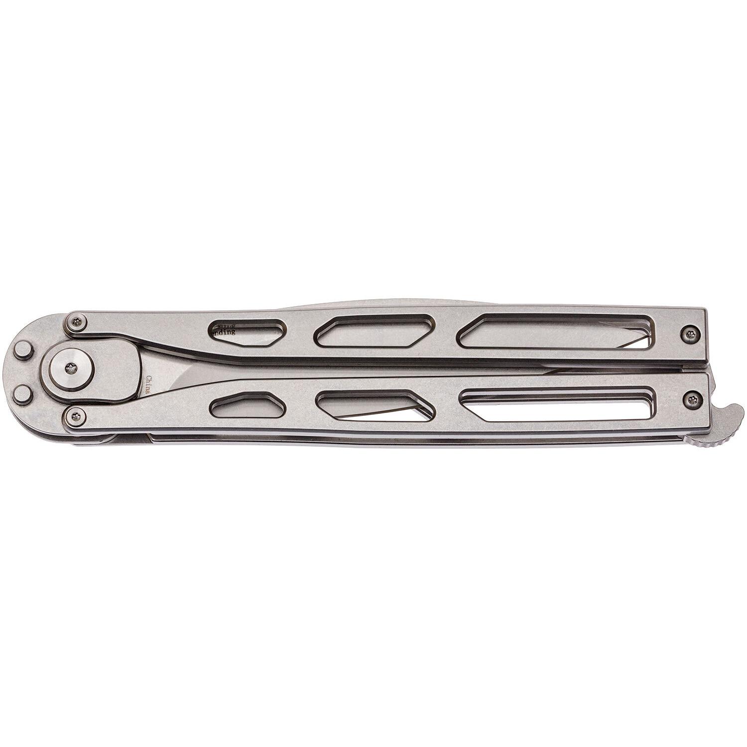 Ніж Artisan Kinetic Balisong Silver 1823PL-ST 2798.02.06 - фото 4