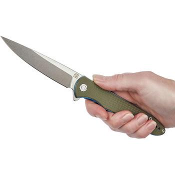 Фото Ніж Artisan Shark G-10 D2 Green 1707P-GN 2798.03.68