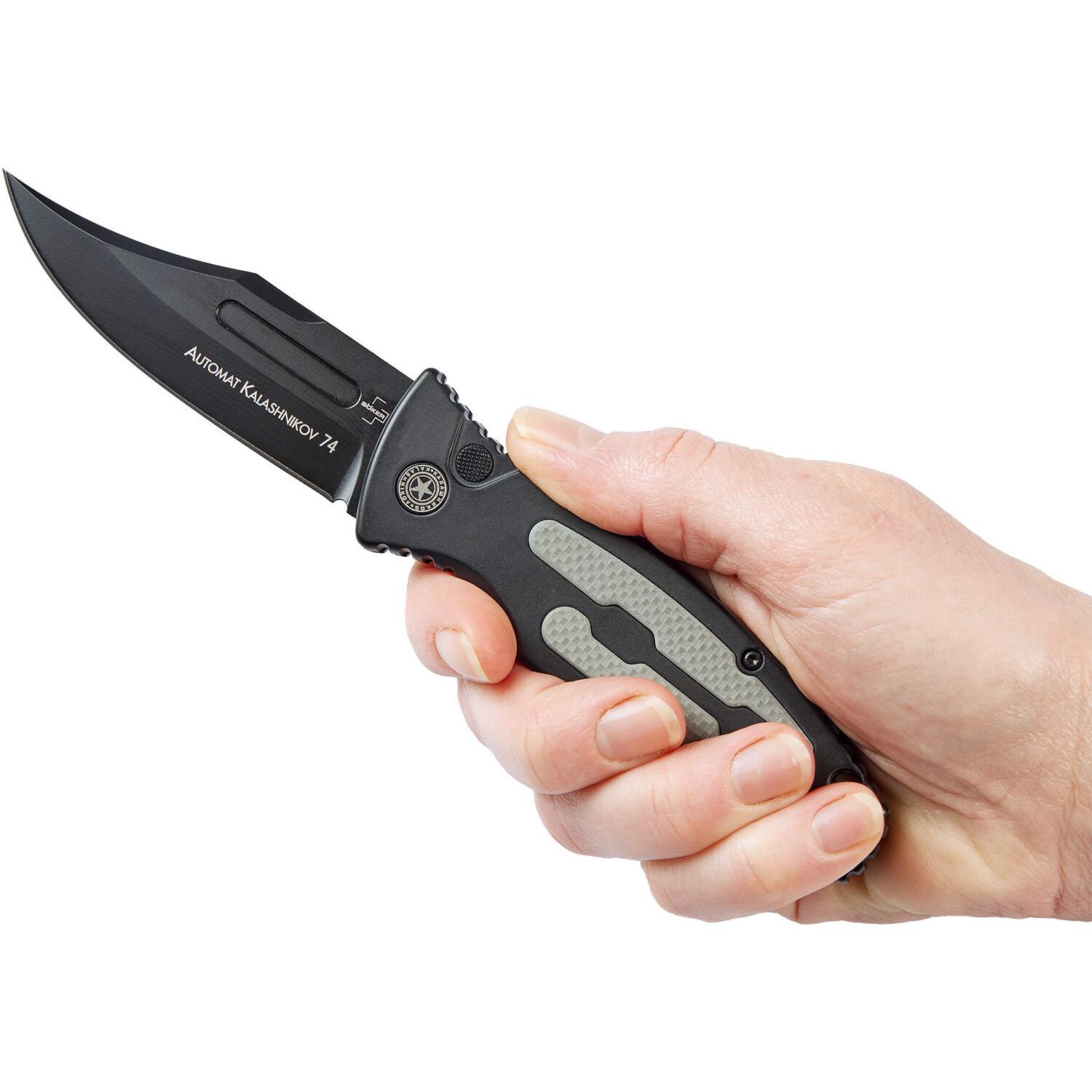 Ніж Boker Plus Kalashnikov 74 Auto Black 01KALS136 2373.10.24 - фото 5