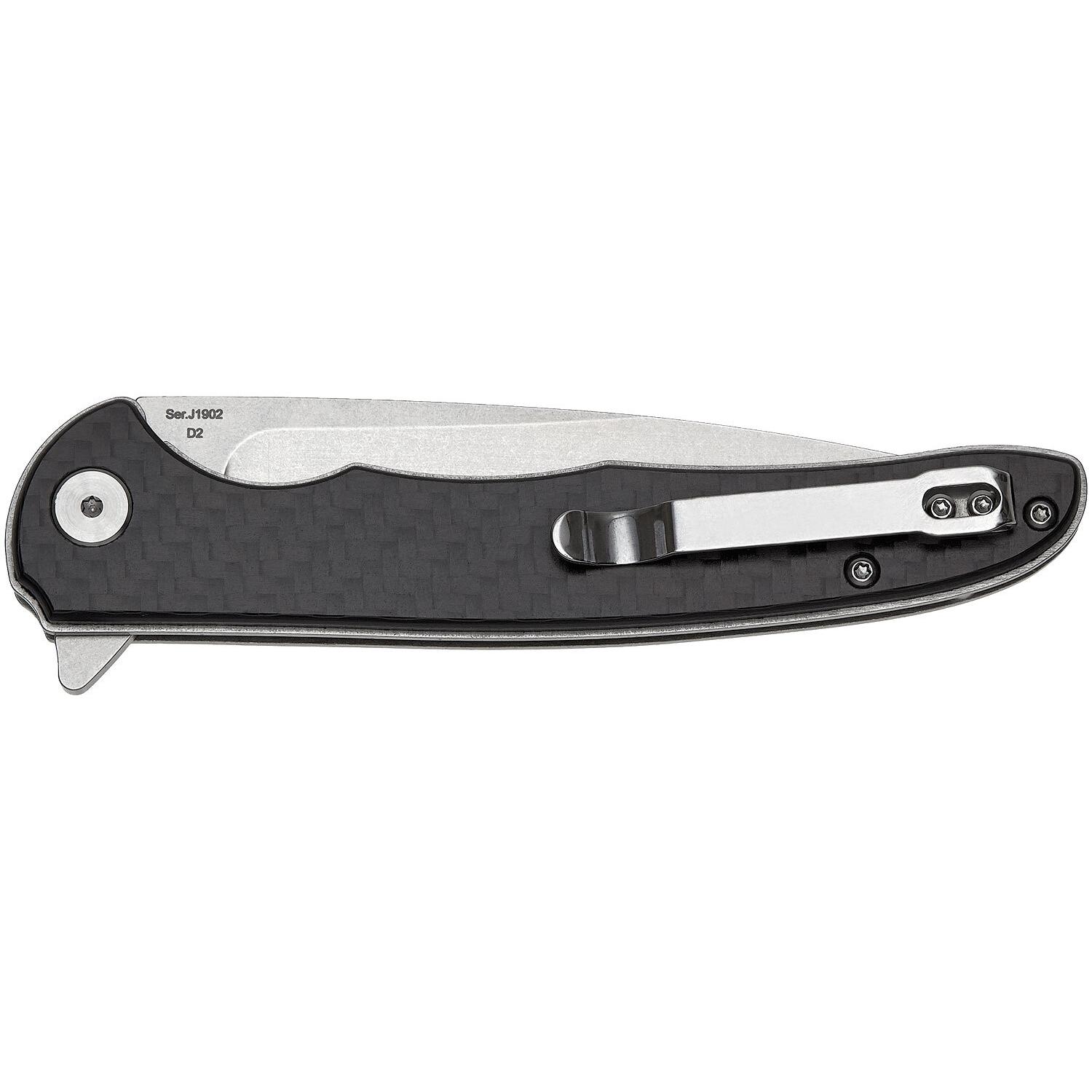 Ніж CJRB Briar CF Black J1902-CF 2798.02.32 - фото 4