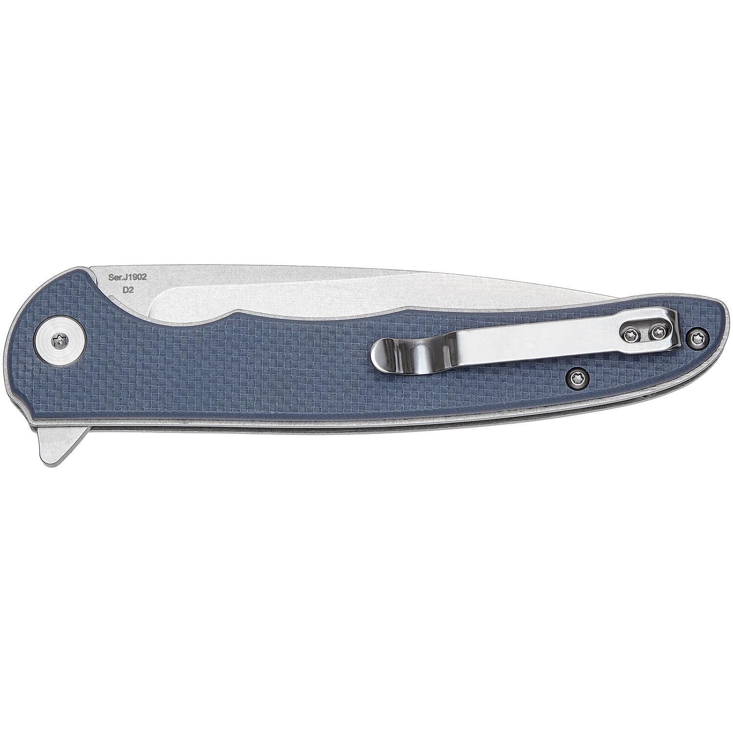 Ніж CJRB Briar G10 Gray-blue J1902-GYF 2798.02.35 - фото 4