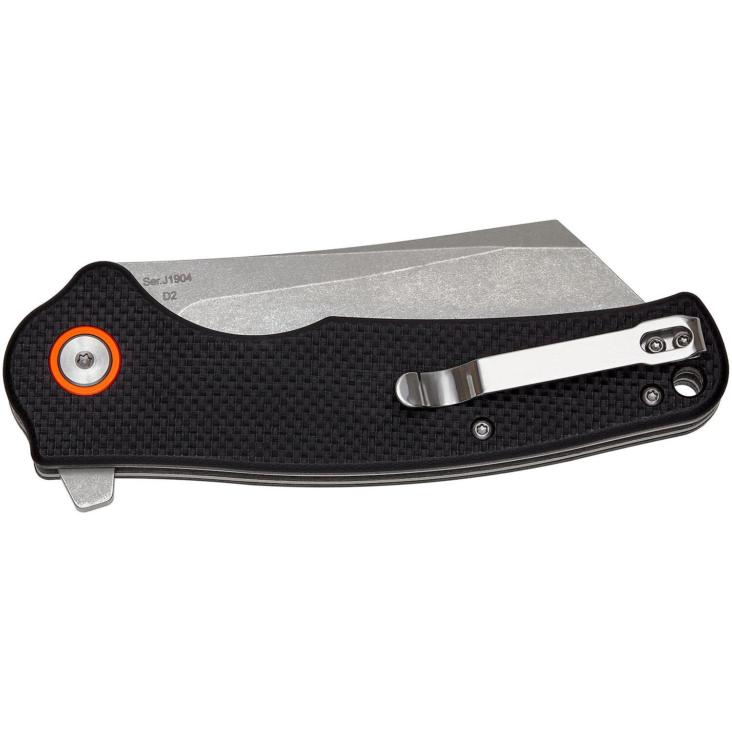 Ніж CJRB Crag G10 Black J1904-BKF 2798.02.41 - фото 4