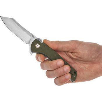 Фото Ніж CJRB Kicker G10 Olive J1915-GN 2798.02.86
