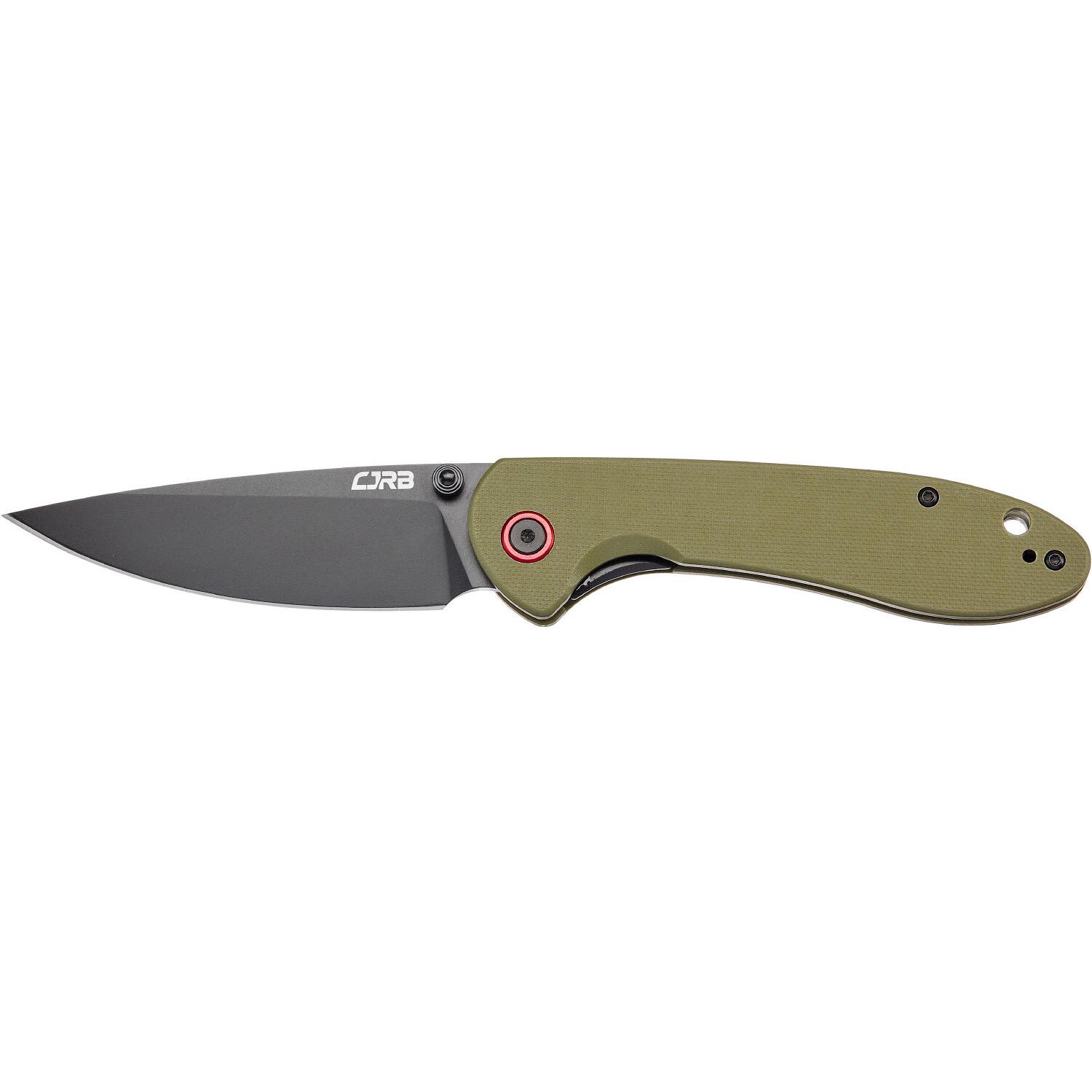 Ніж CJRB Feldspar Black Blade Green J1912-BGNF 2798.03.04 - фото 1