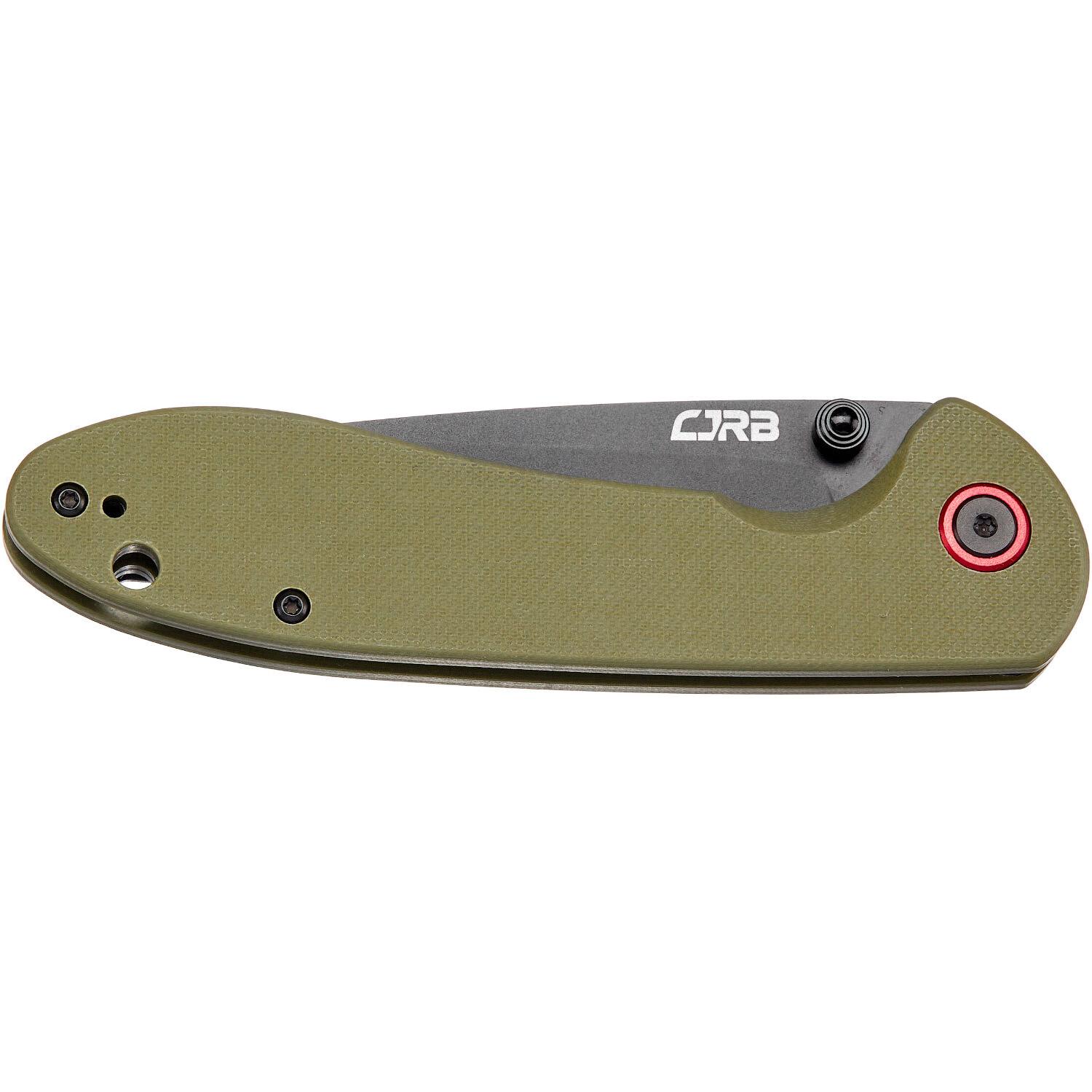 Ніж CJRB Feldspar Black Blade Green J1912-BGNF 2798.03.04 - фото 3