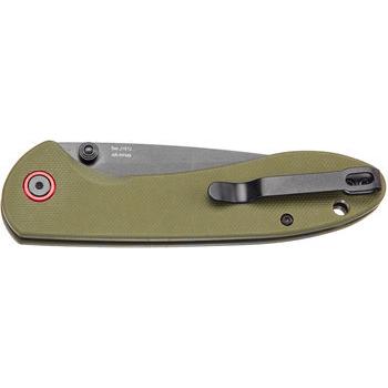 Фото Ніж CJRB Feldspar Black Blade Green J1912-BGNF 2798.03.04