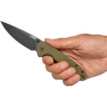 Фото Ніж CJRB Feldspar Black Blade Green J1912-BGNF 2798.03.04