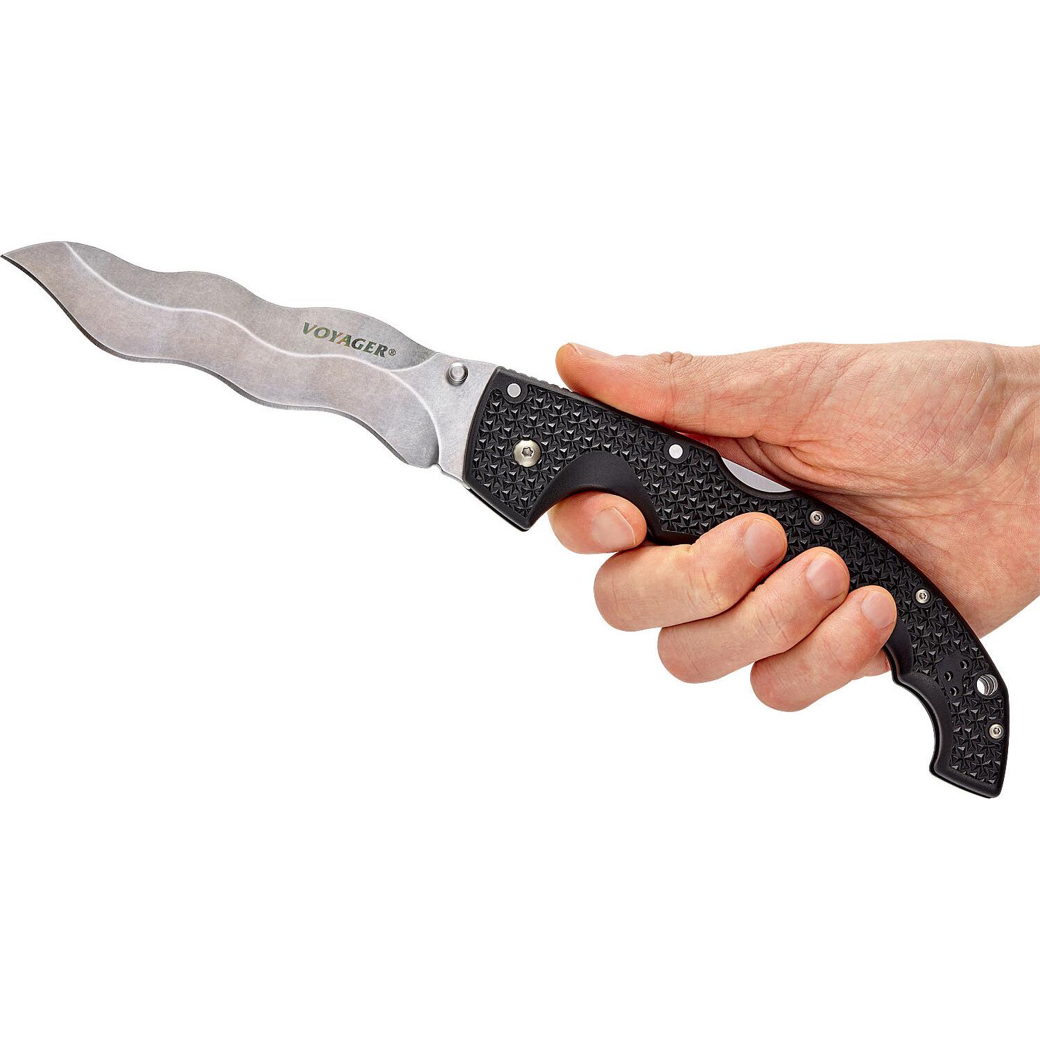 Ніж Cold Steel Voyager XL Kris Blade CS-29AXW 1260.14.67 - фото 6