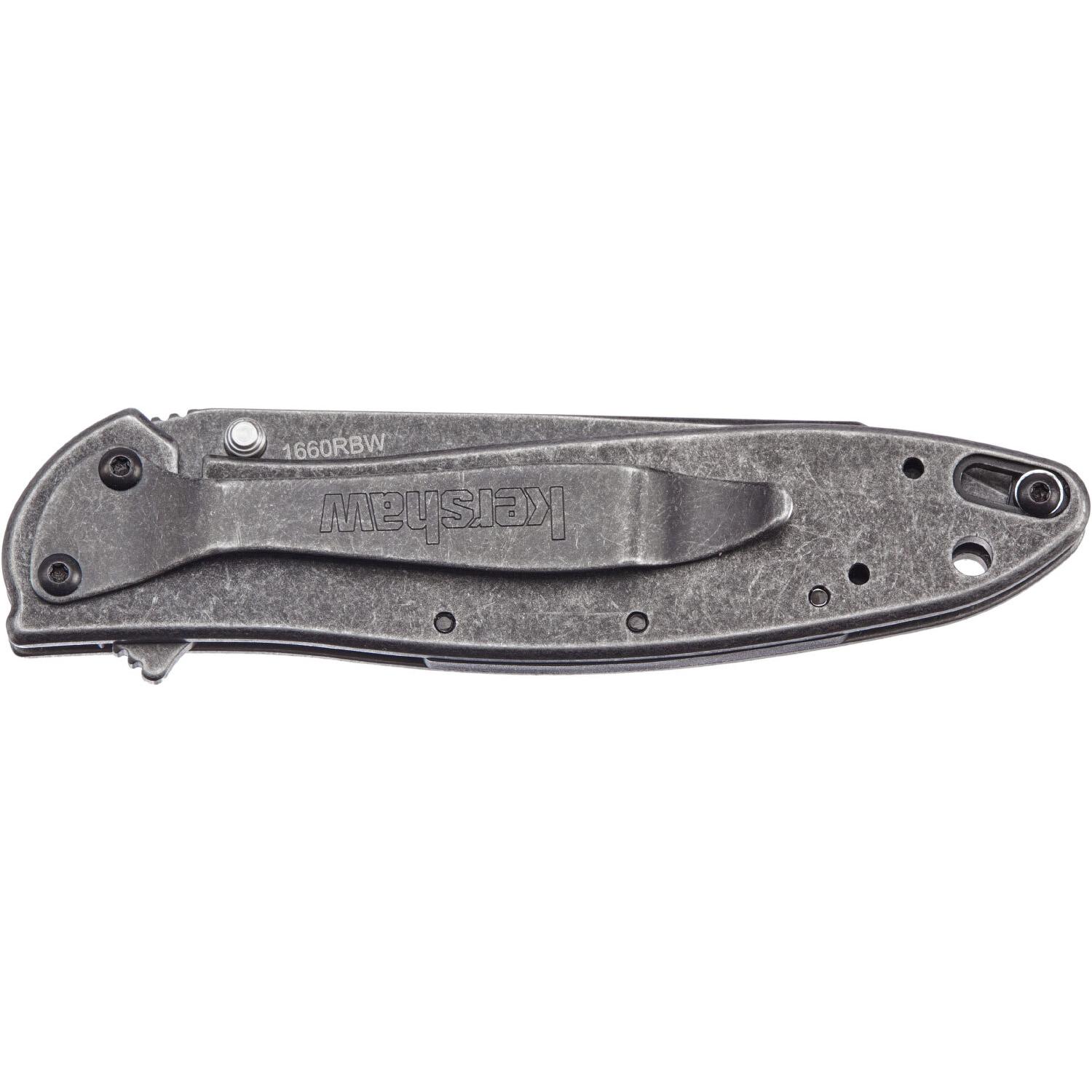 Ніж Kershaw Leek RT BlackWash 1660RBW 1740.05.29 - фото 4