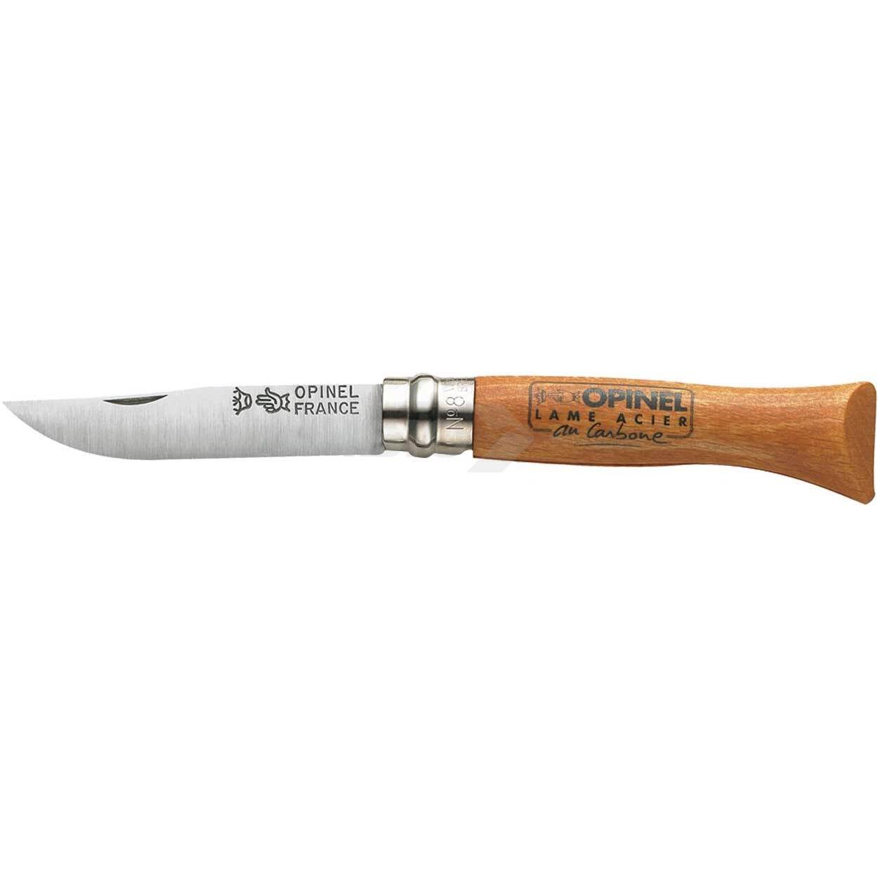 Ніж Opinel №8 Carbone 113080 204.63.29 - фото 2