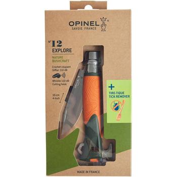 Фото Ніж Opinel №12 Explore Remover Orange 002454 204.66.77