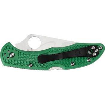 Фото Ніж Spyderco Delica4 Flat Ground Green C11FPGR 87.01.34