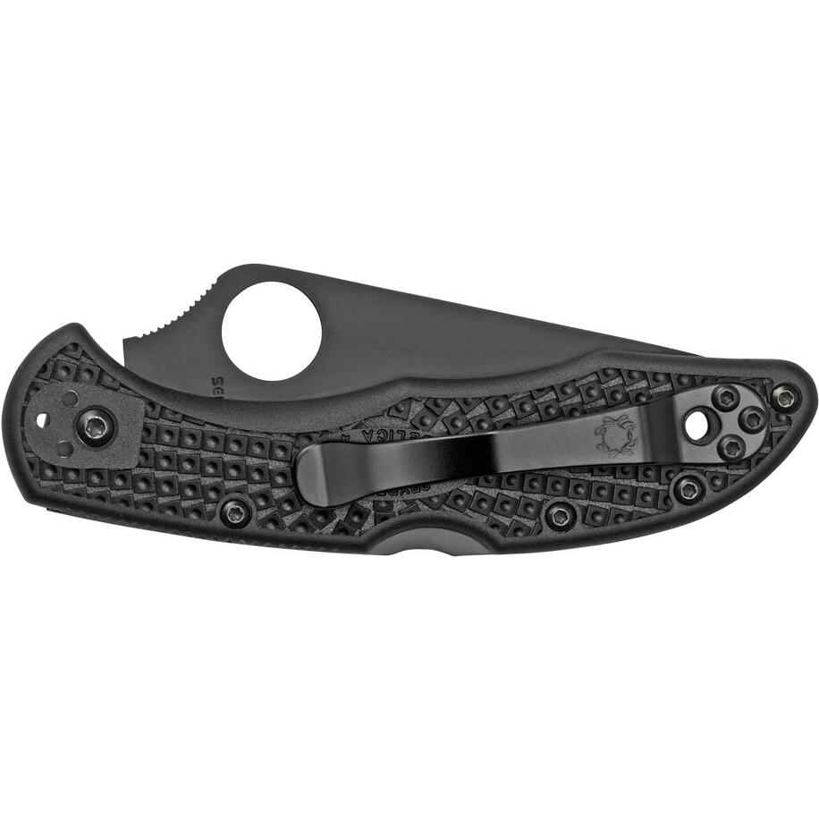 Ніж Spyderco Delica4 Black Blade C11PSBBK 87.01.36 - фото 2