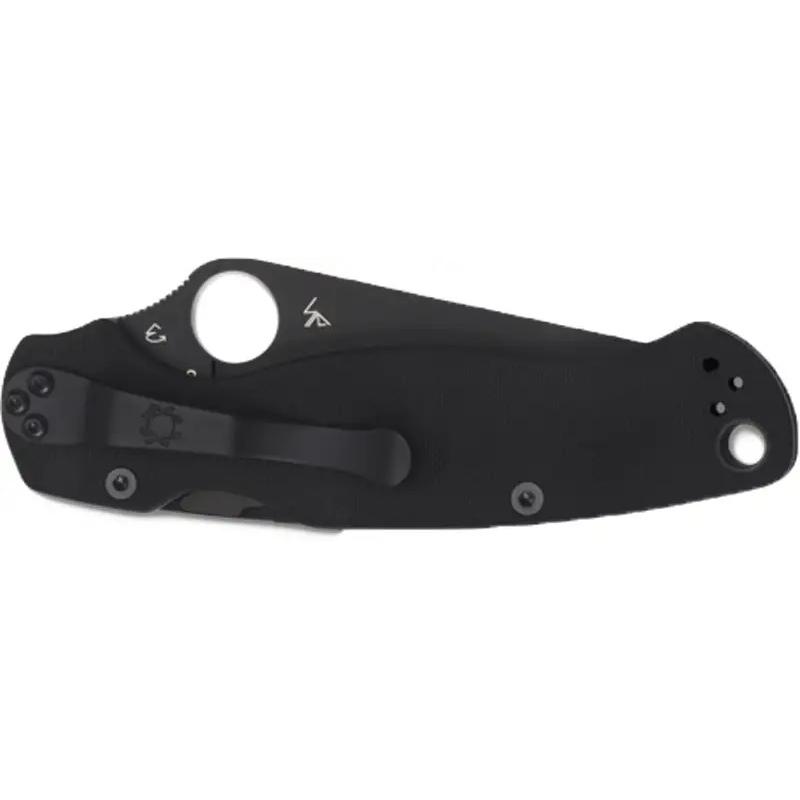 Ніж Spyderco Para-Military2 Black C81GPBK2 87.01.53 - фото 2