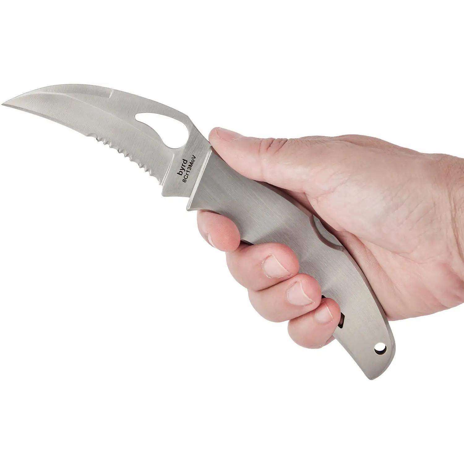 Ніж Spyderco Byrd Crossbill Half Serrated BY07PS 87.10.11 - фото 5