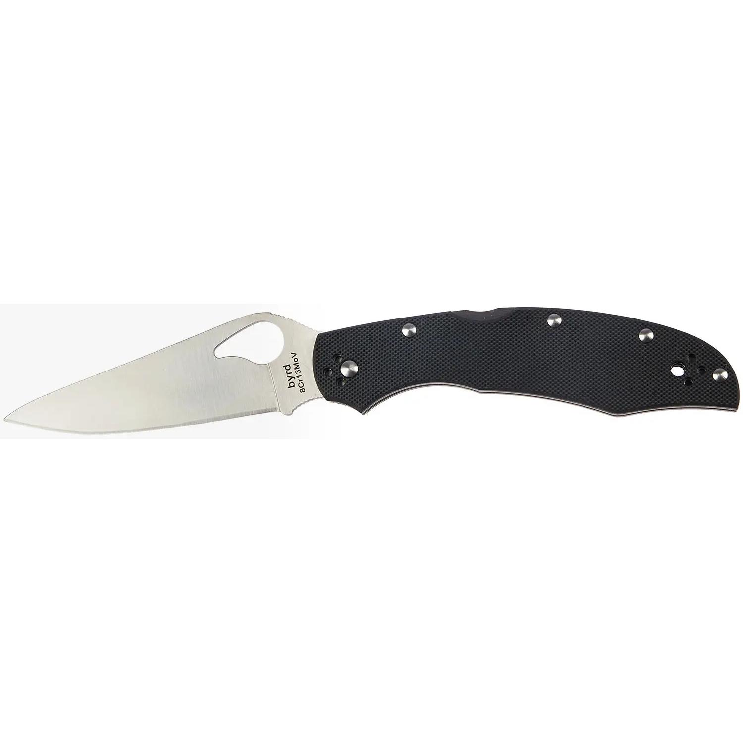 Ніж Spyderco Byrd Cara Cara2 G10 Black BY03GP2 87.11.07 - фото 1