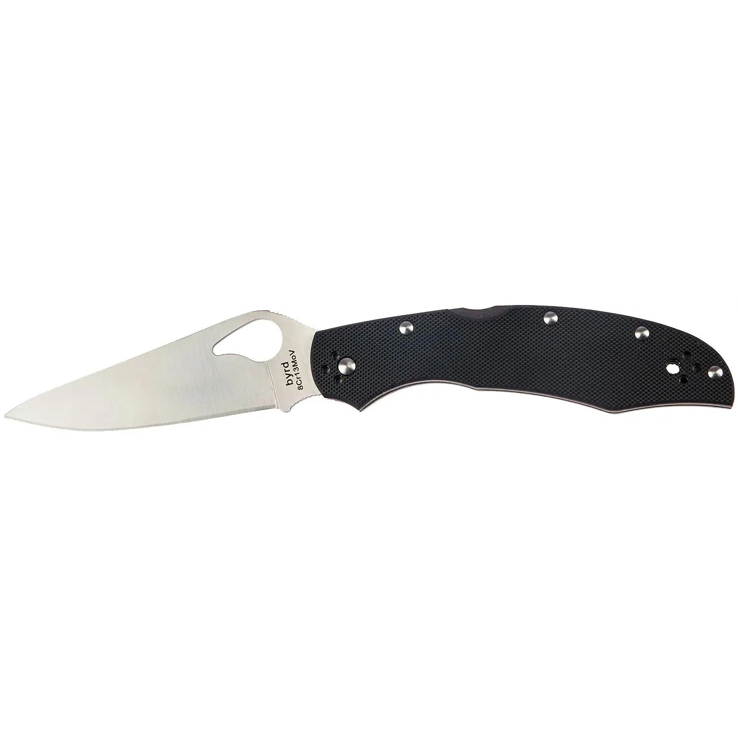 Ніж Spyderco Byrd Cara Cara2 G10 Black BY03GP2 87.11.07 - фото 3