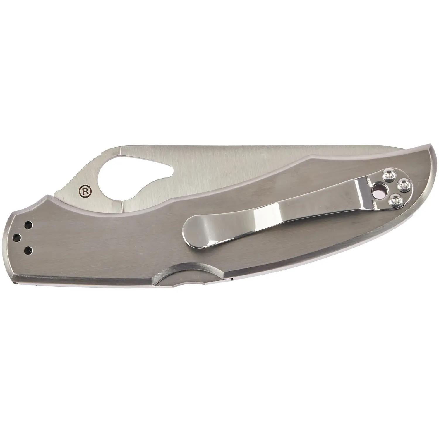 Ніж Spyderco Byrd Cara Cara2 Stainless Half Serrated BY03PS2 87.11.10 - фото 4