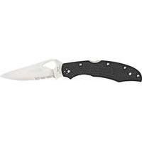 Ніж Spyderco Byrd Cara Cara2 FRN Black Half Serrated BY03PSBK2 87.11.17 - фото 1
