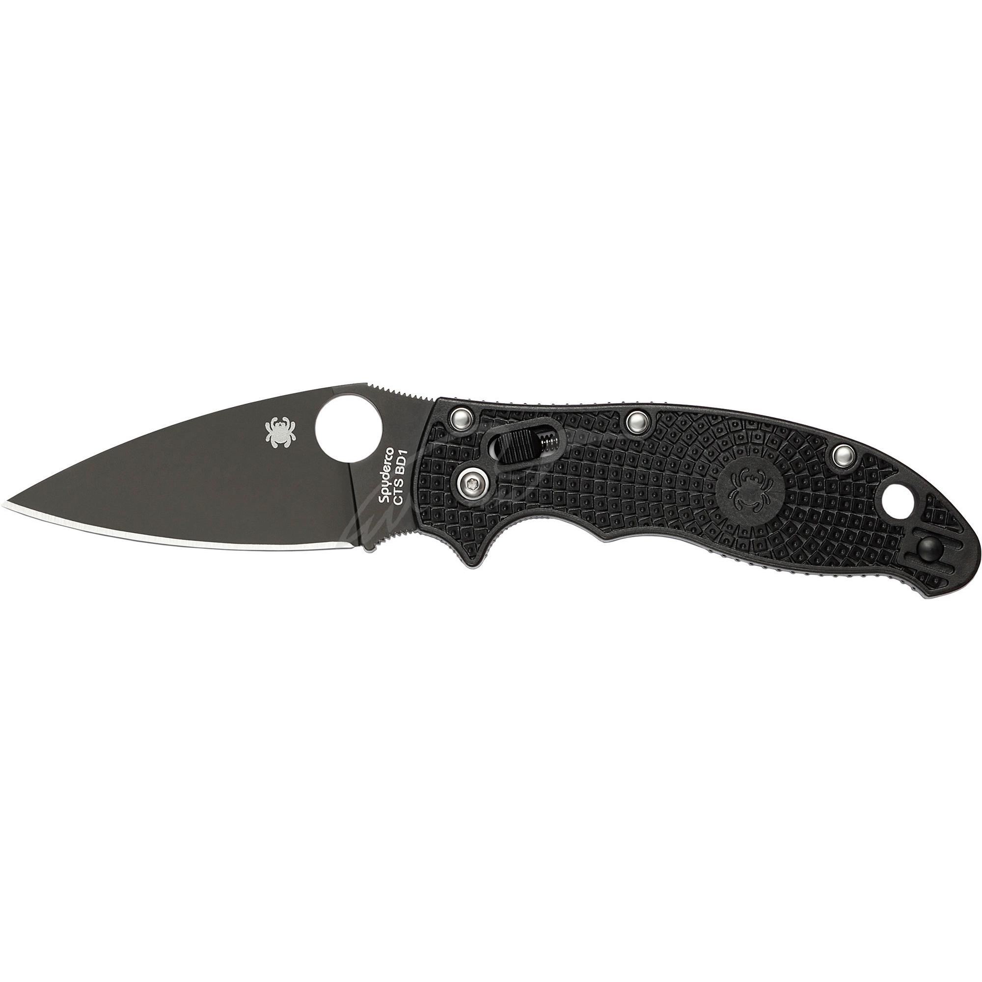 Ніж Spyderco Manix 2 Black Blade C101PBBK2 87.13.24 - фото 1