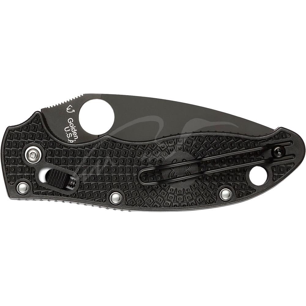 Ніж Spyderco Manix 2 Black Blade C101PBBK2 87.13.24 - фото 2